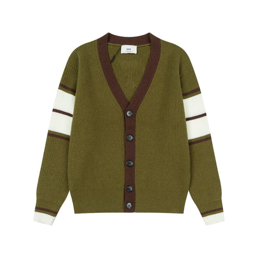 V-Neck Knit Sweater