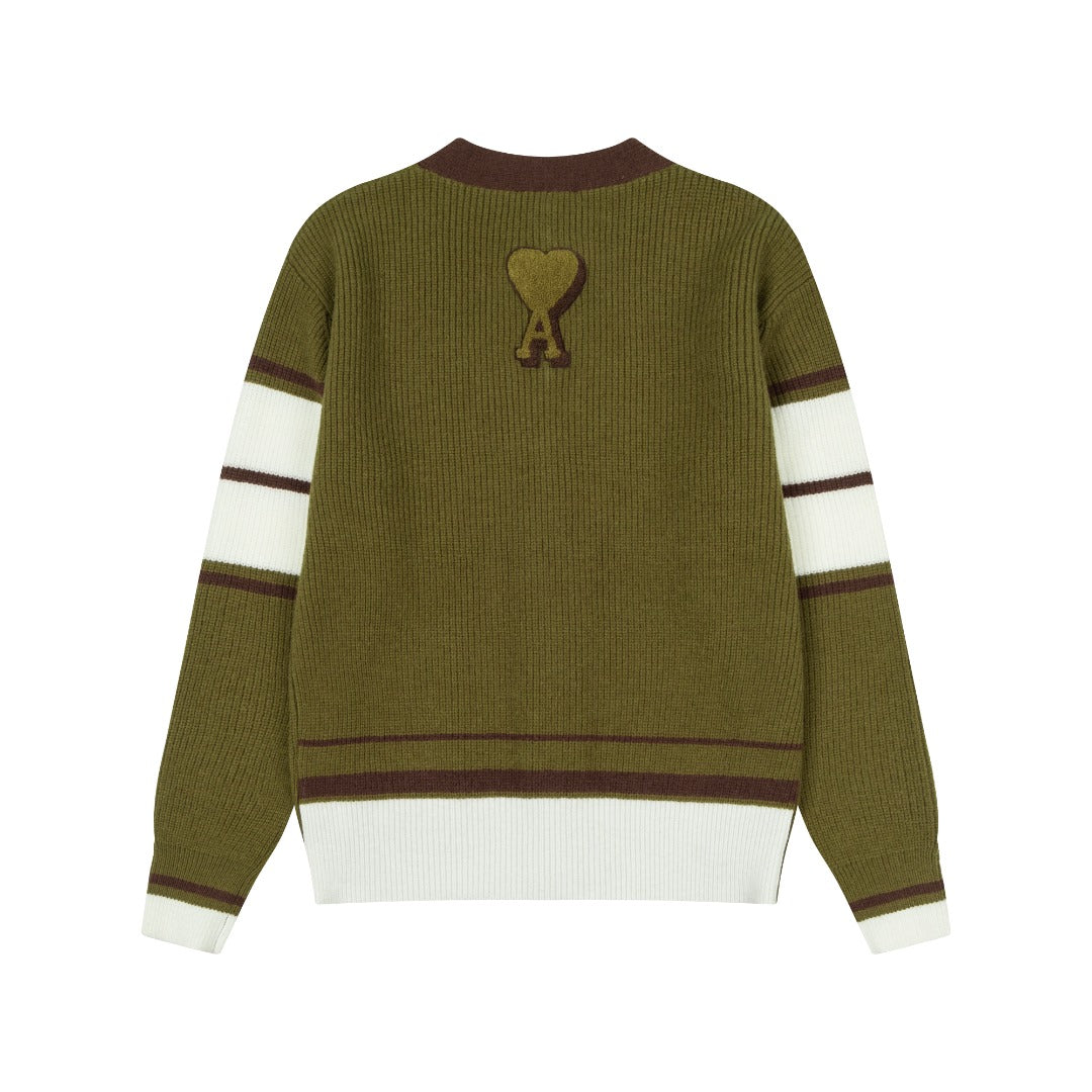 V-Neck Knit Sweater