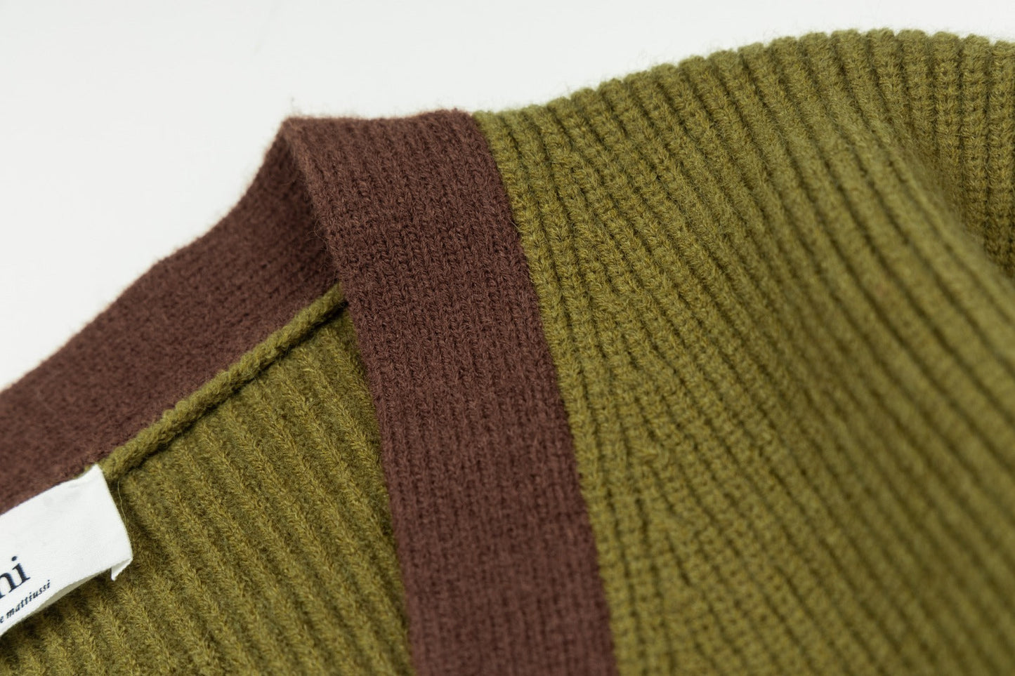 V-Neck Knit Sweater