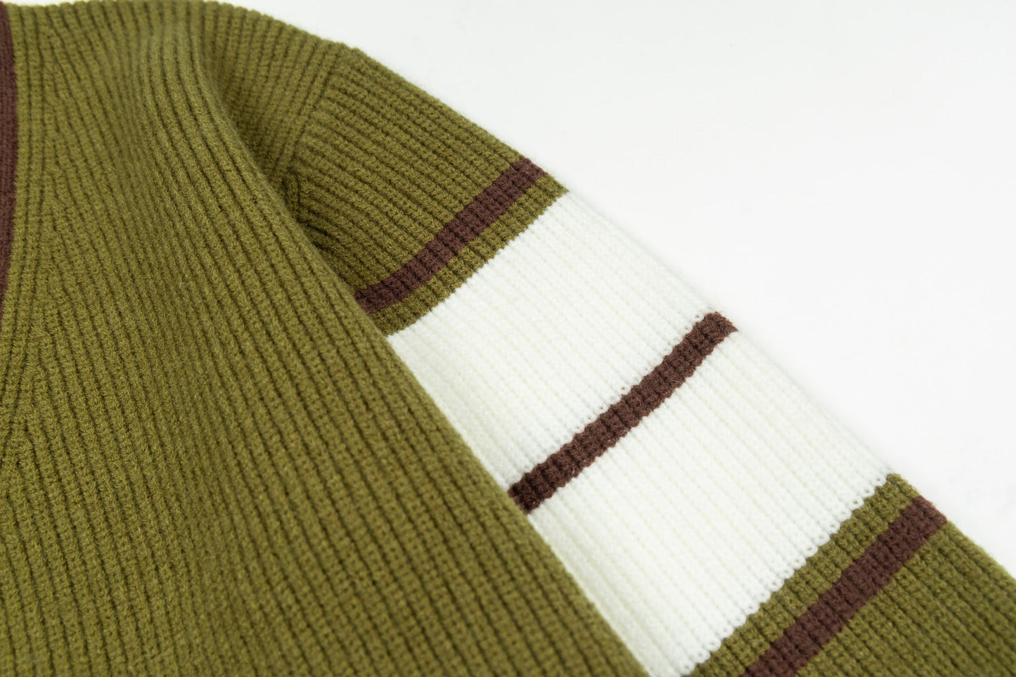V-Neck Knit Sweater