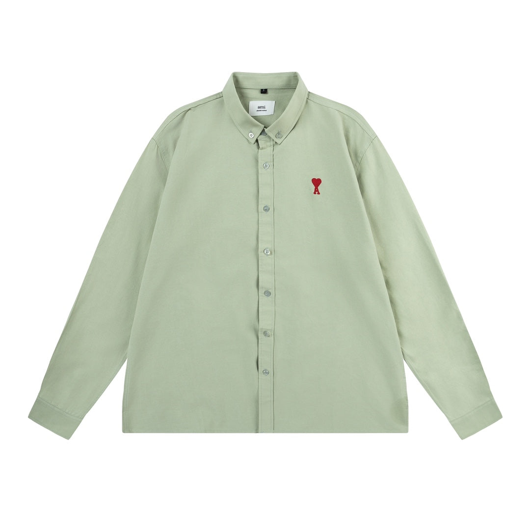 Unisex Classic Heart Long-Sleeve Shirt
