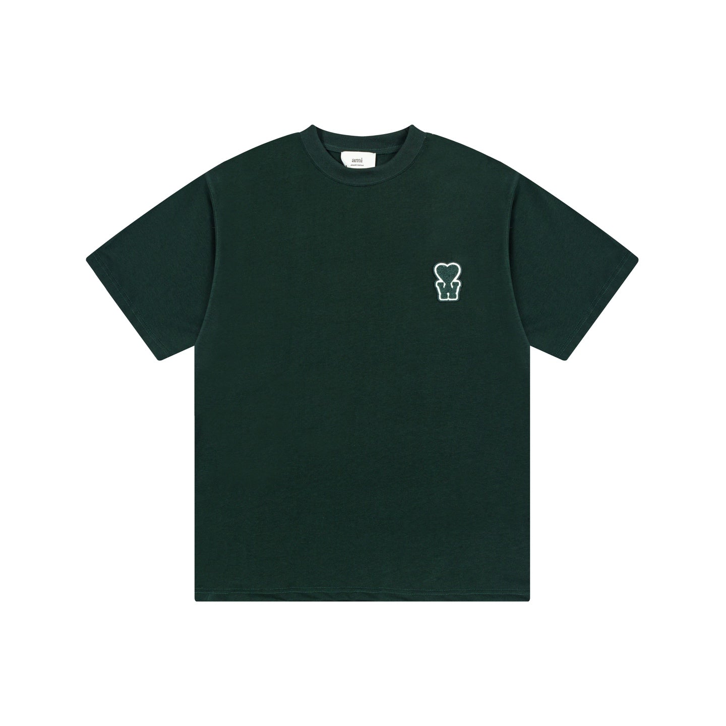 Unisex T-Shirt ¡§C Green & Apricot
