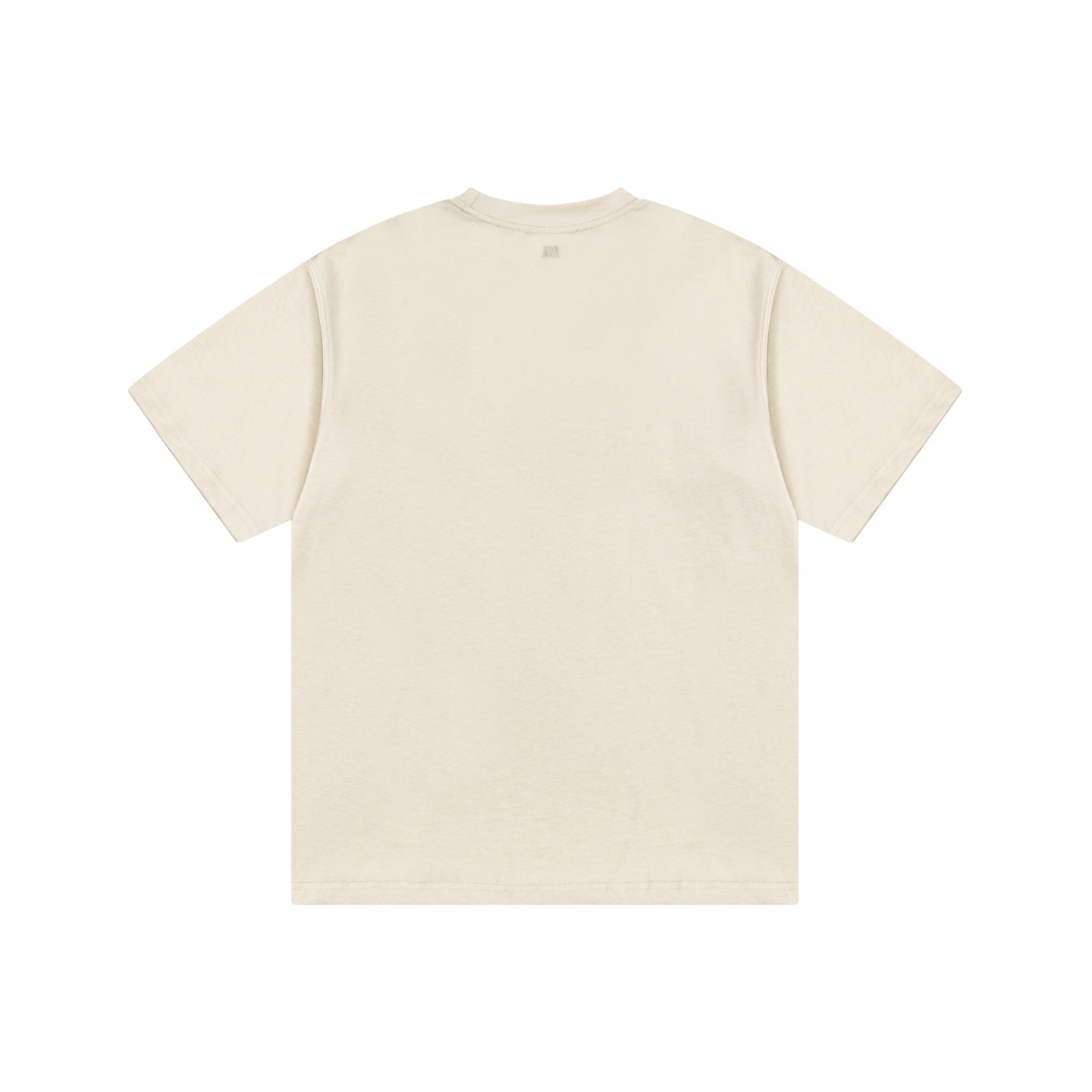 Unisex T-Shirt ¡§C Green & Apricot