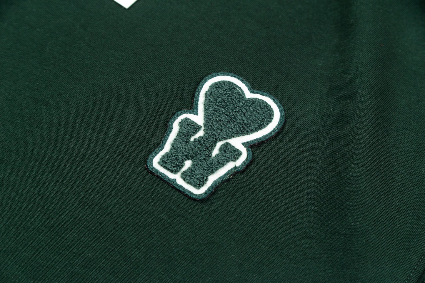 Unisex T-Shirt ¡§C Green & Apricot