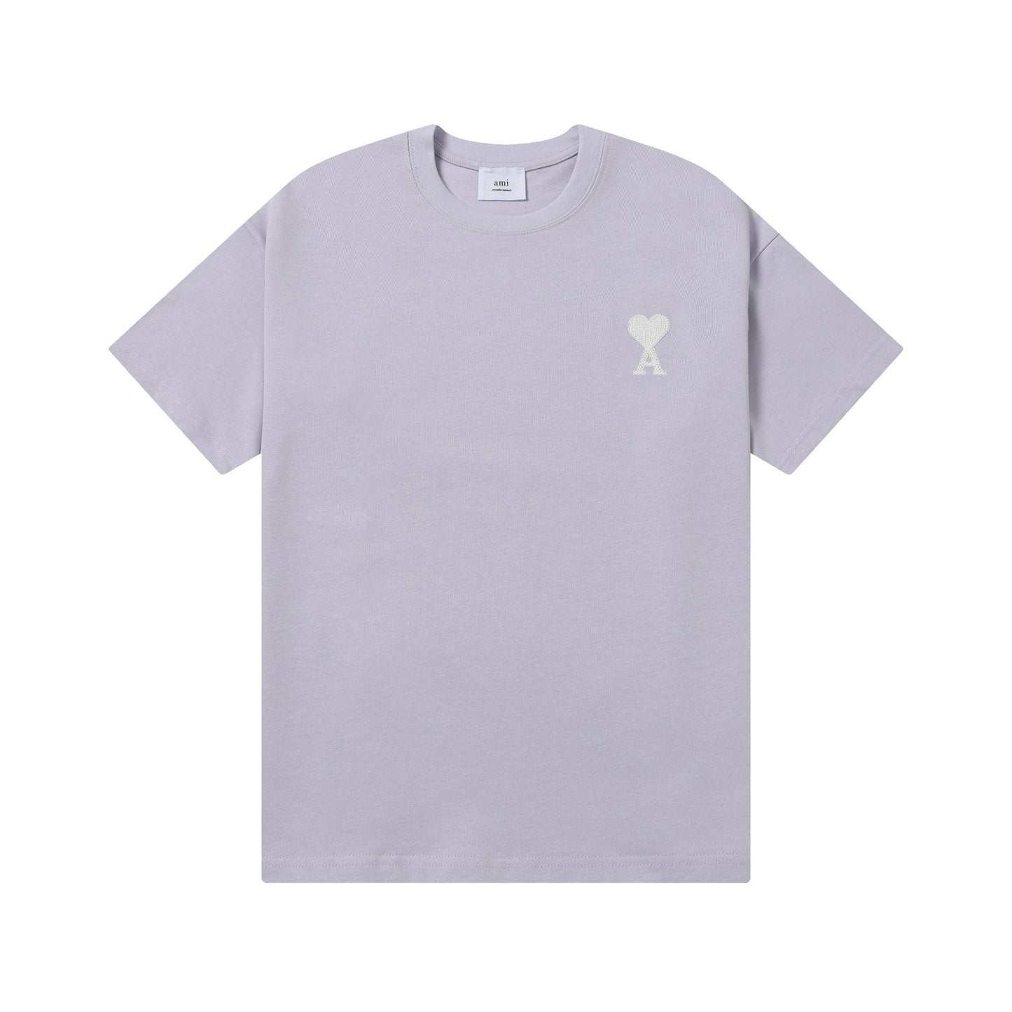 White Heart Embroidered T-Shirt
