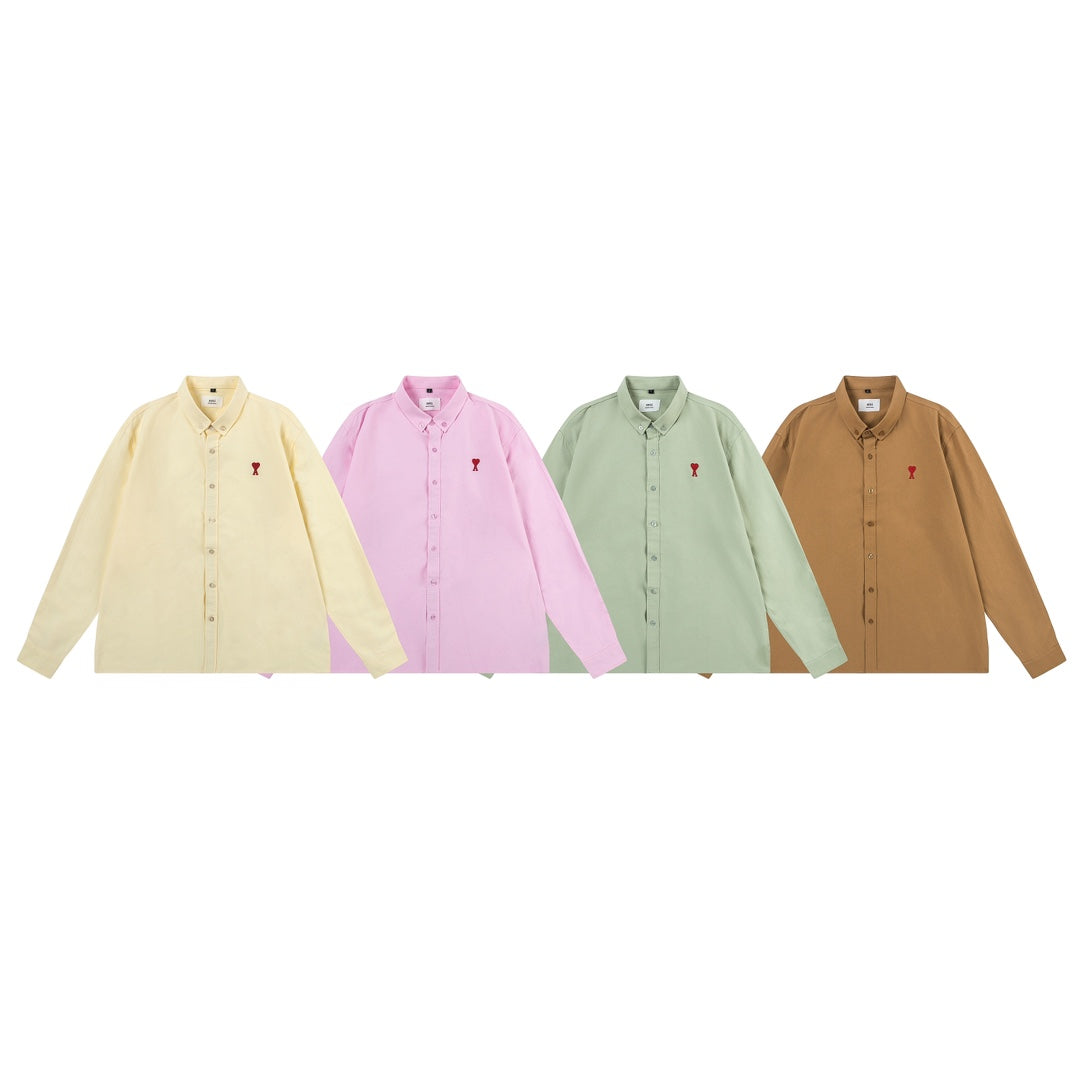 Unisex Classic Heart Long-Sleeve Shirt