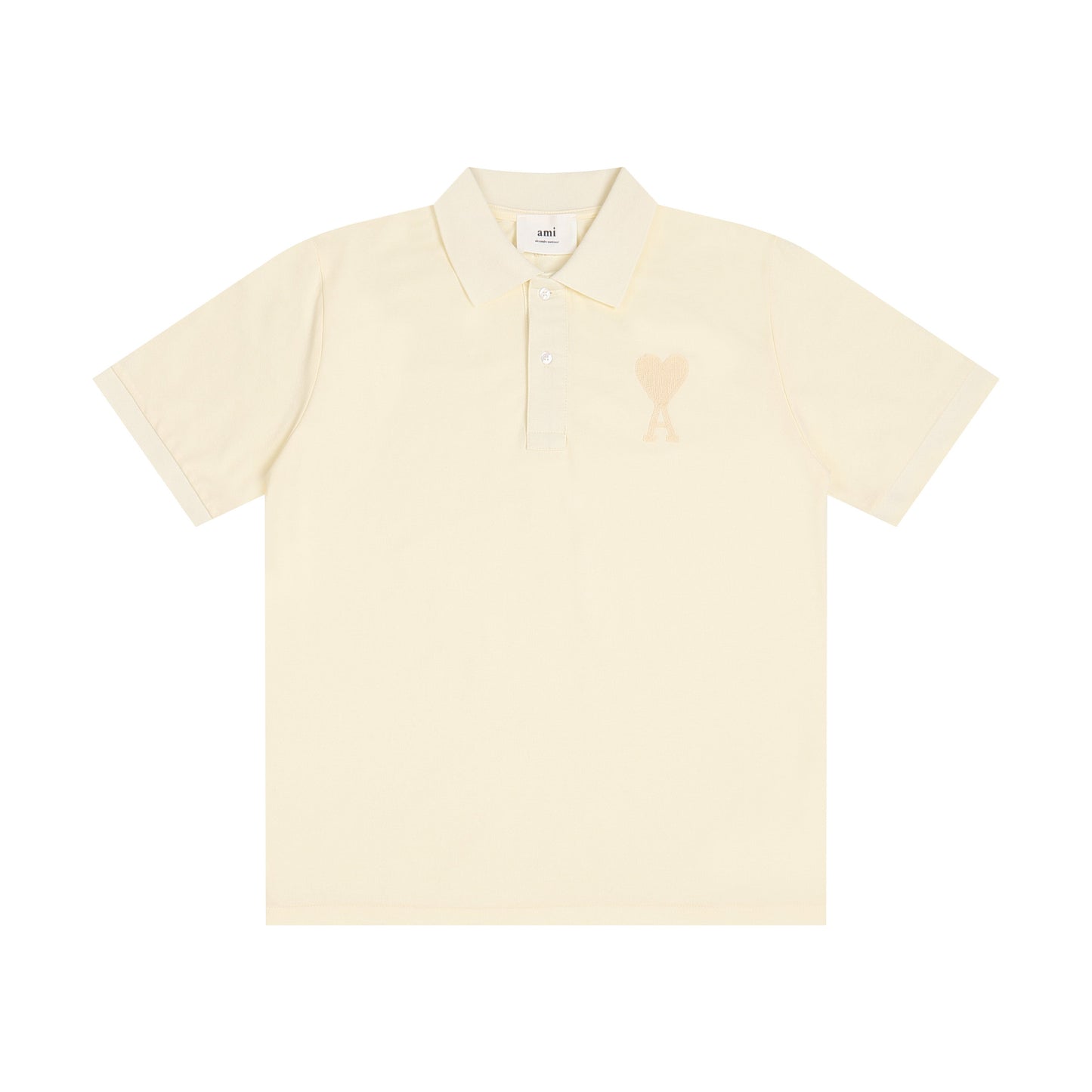 3D Heart Embroidery Polo Shirt ¡§C Unisex