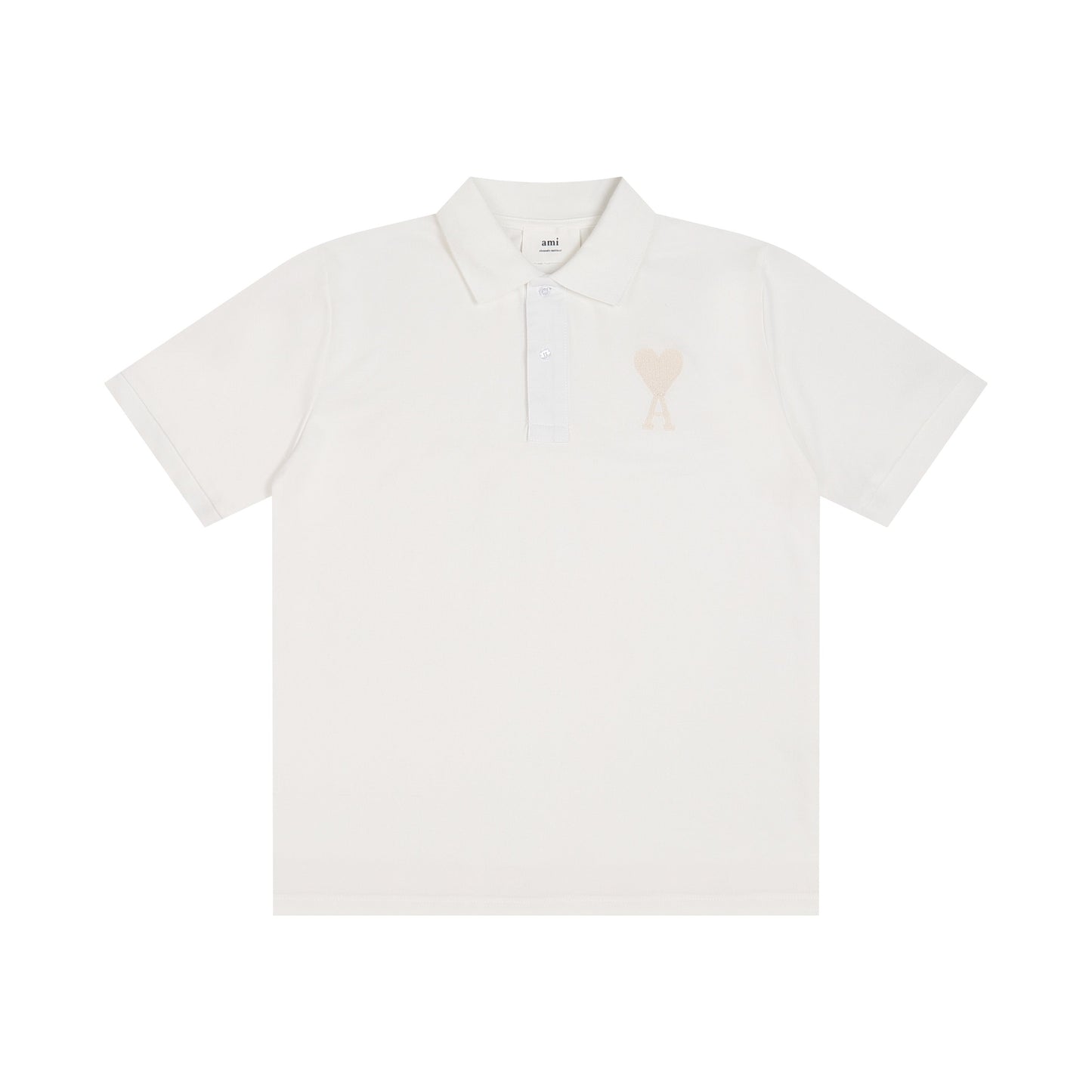 3D Heart Embroidery Polo Shirt ¡§C Unisex