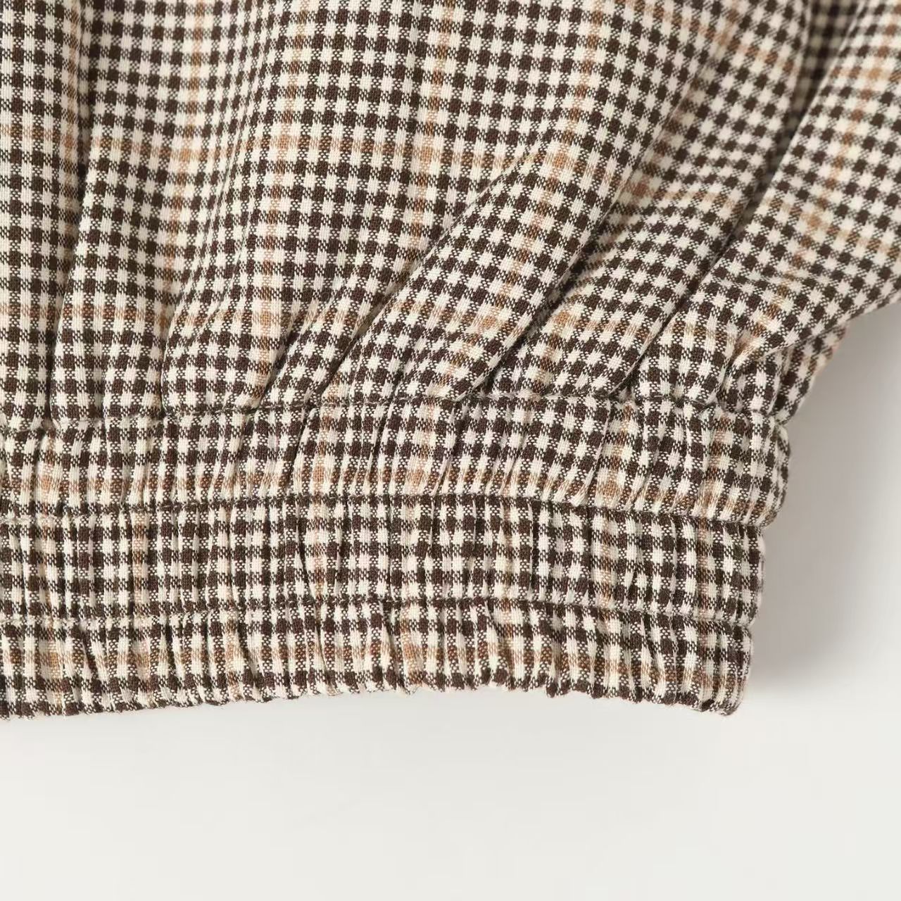 Corduroy Plaid Jacket