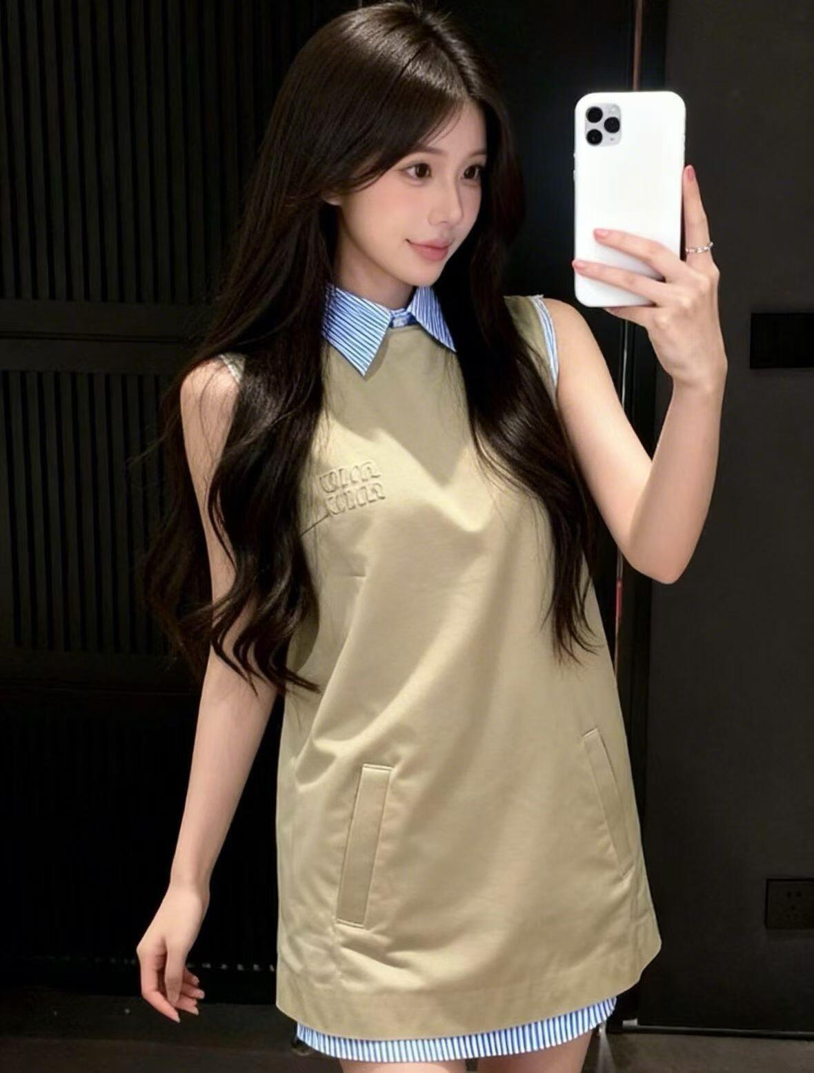 Sleeveless Polo Dress