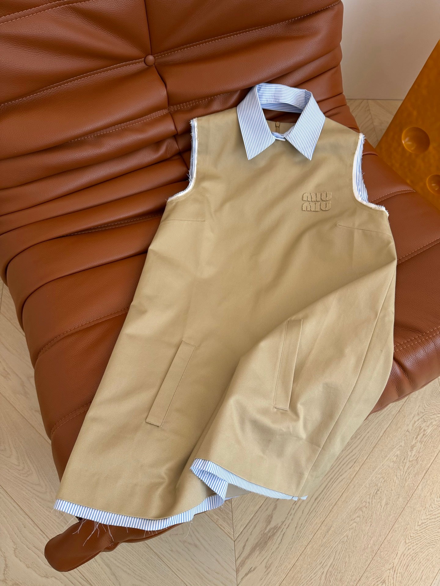 Sleeveless Polo Dress