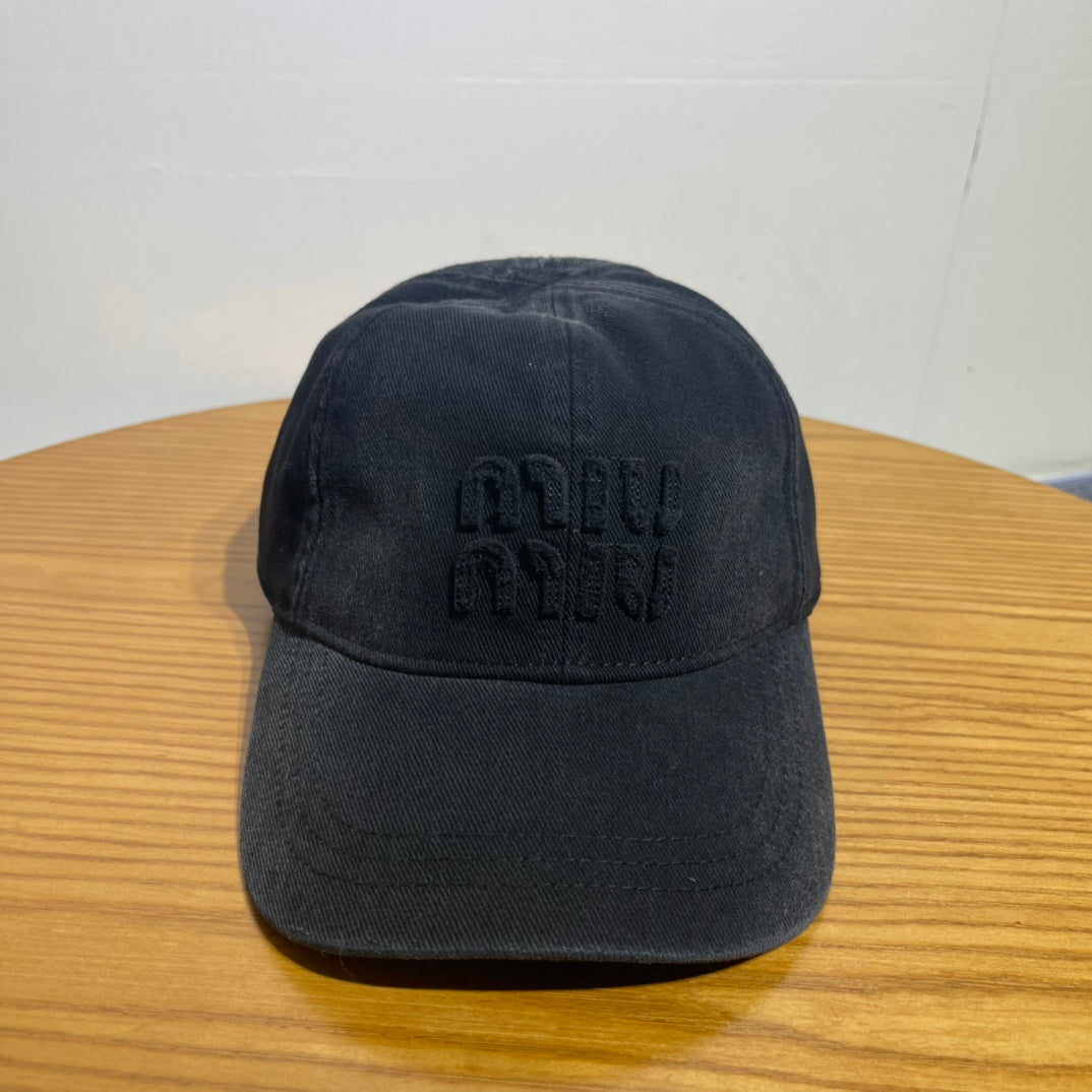 Washed Baseball Cap — Adjustable
