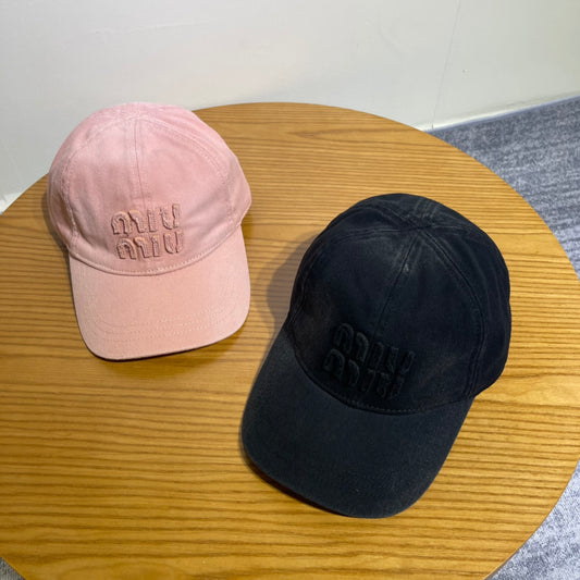 Washed Baseball Cap — Adjustable