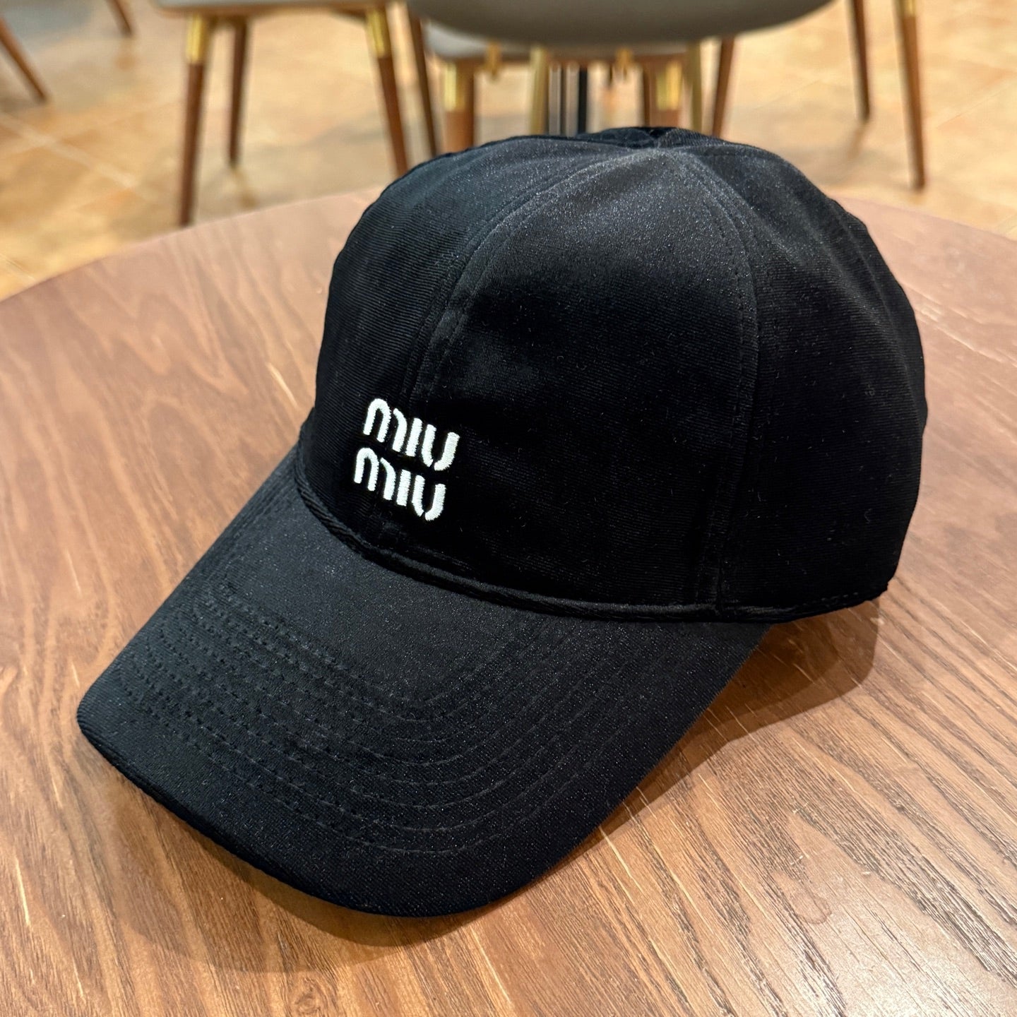 Velvet Baseball Cap — Adjustable