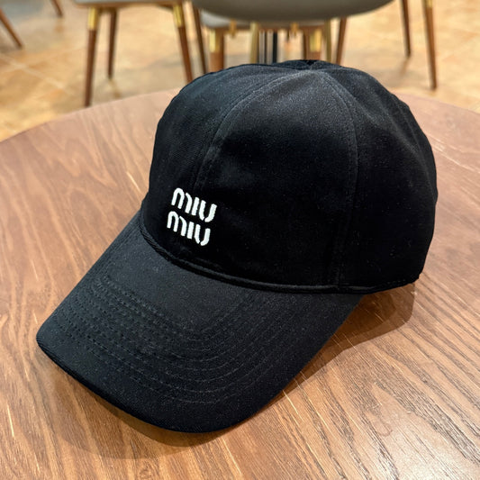 Velvet Baseball Cap — Adjustable
