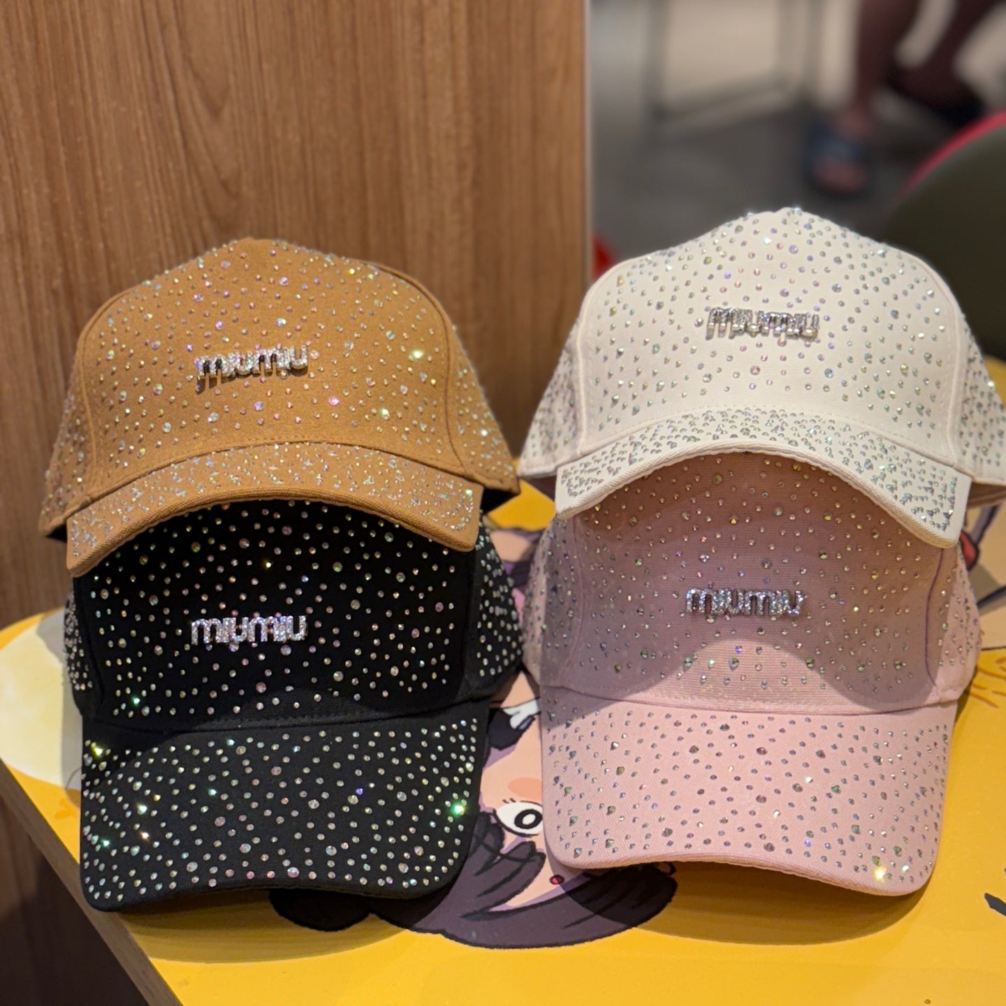 Rhinestone Baseball Cap