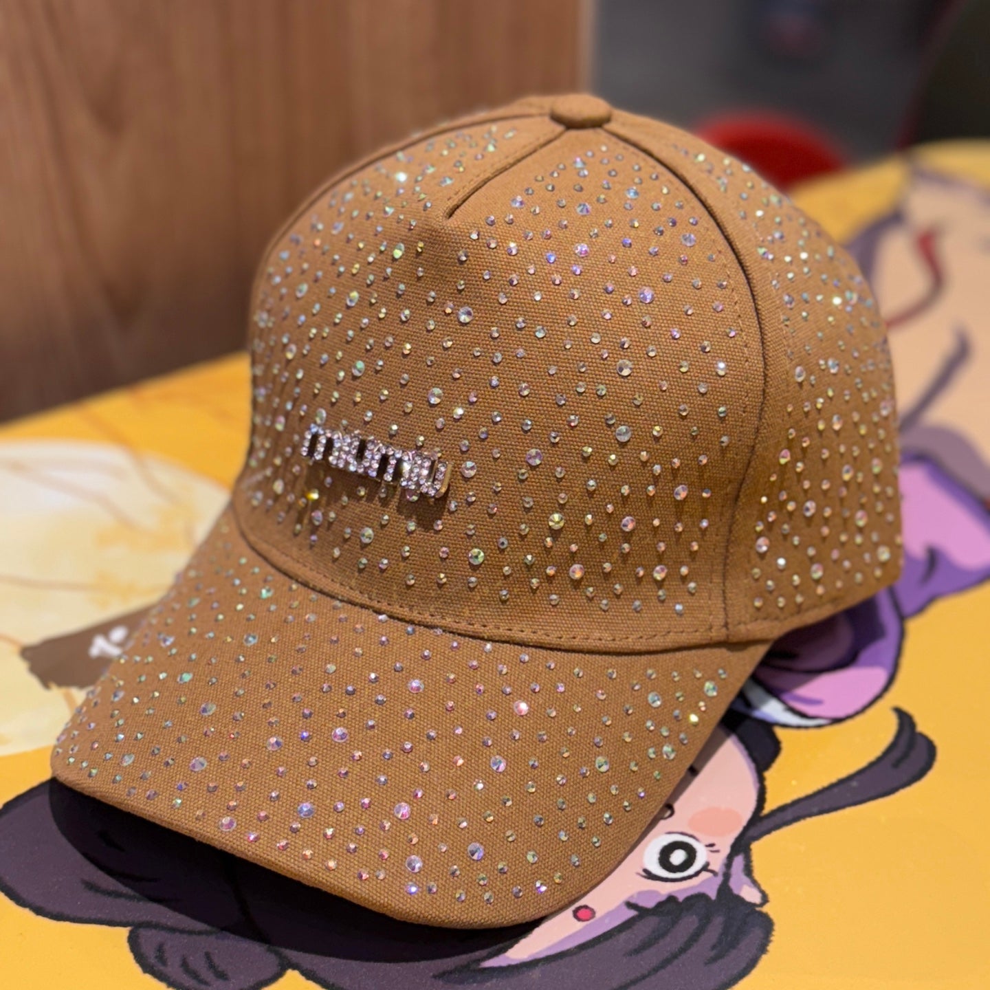 Rhinestone Baseball Cap