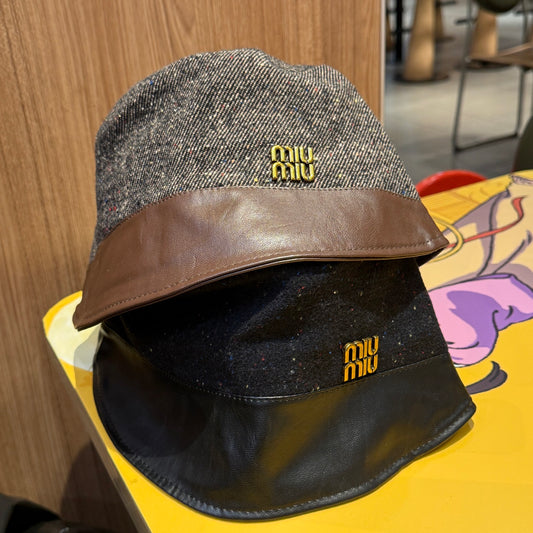 Lambskin Bucket Hat