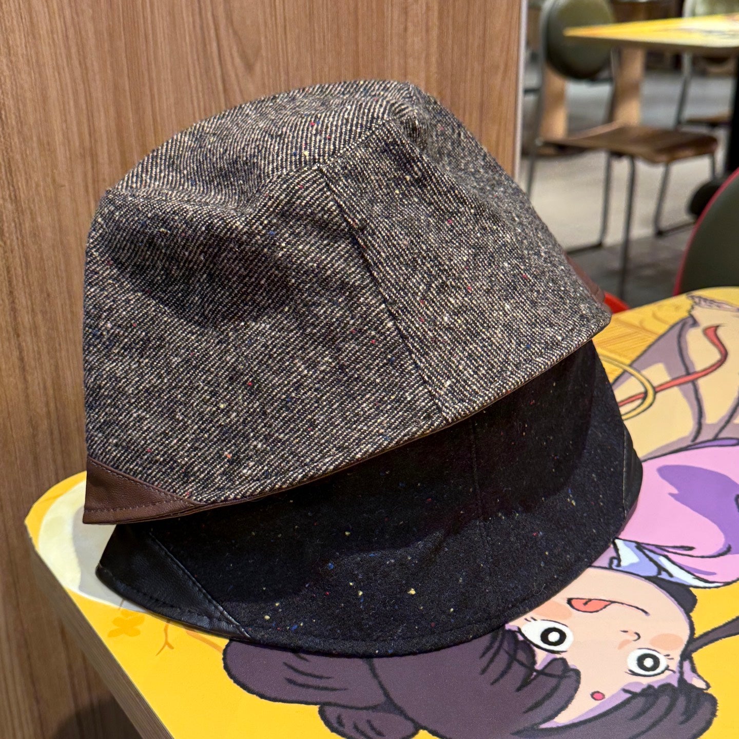 Lambskin Bucket Hat