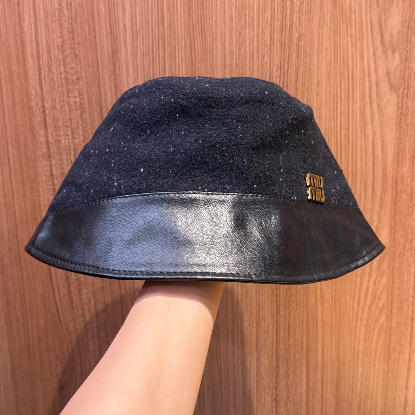Lambskin Bucket Hat