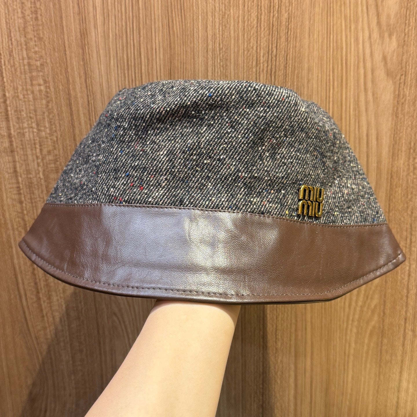 Lambskin Bucket Hat