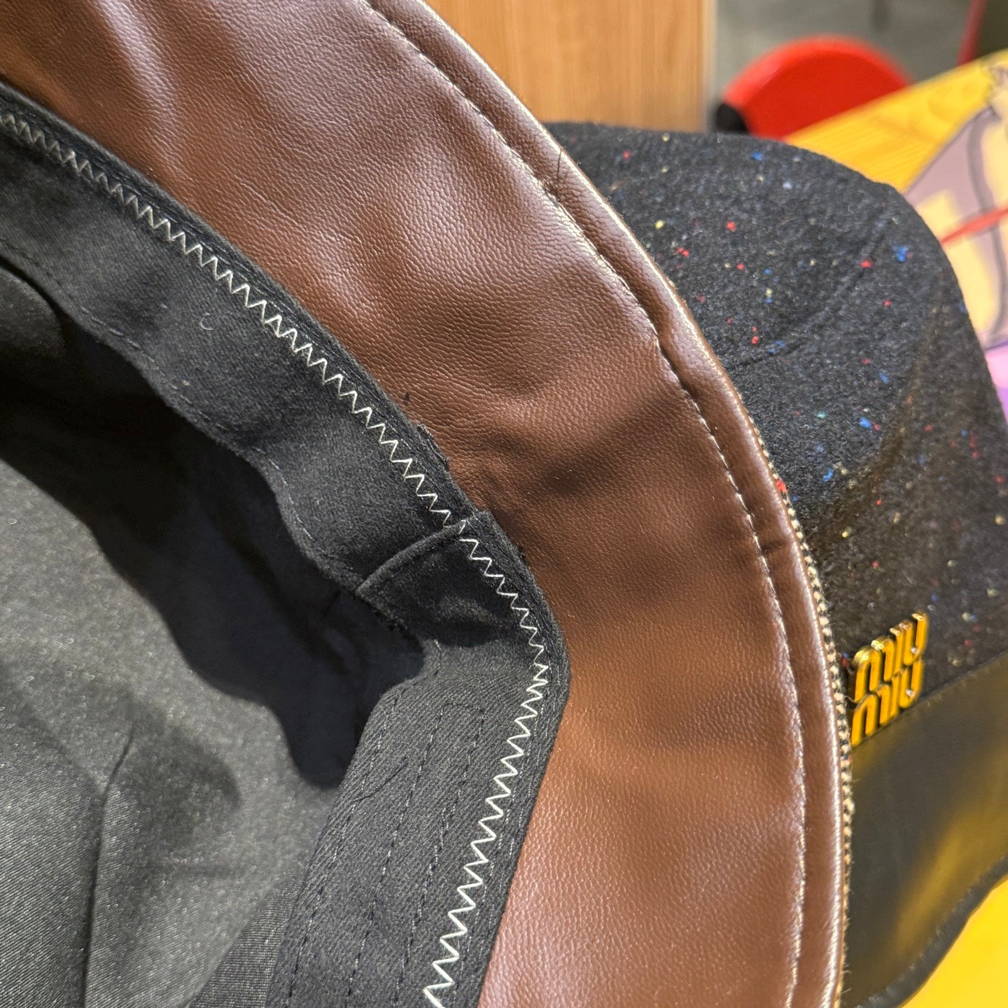 Lambskin Bucket Hat