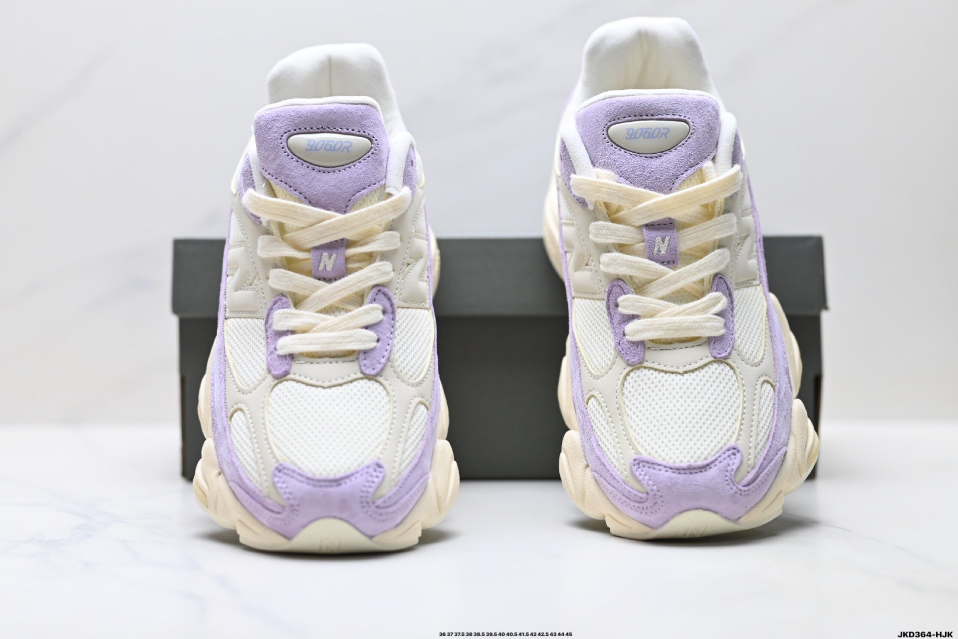 New Balance 9060 Sneakers - Cream Lavender