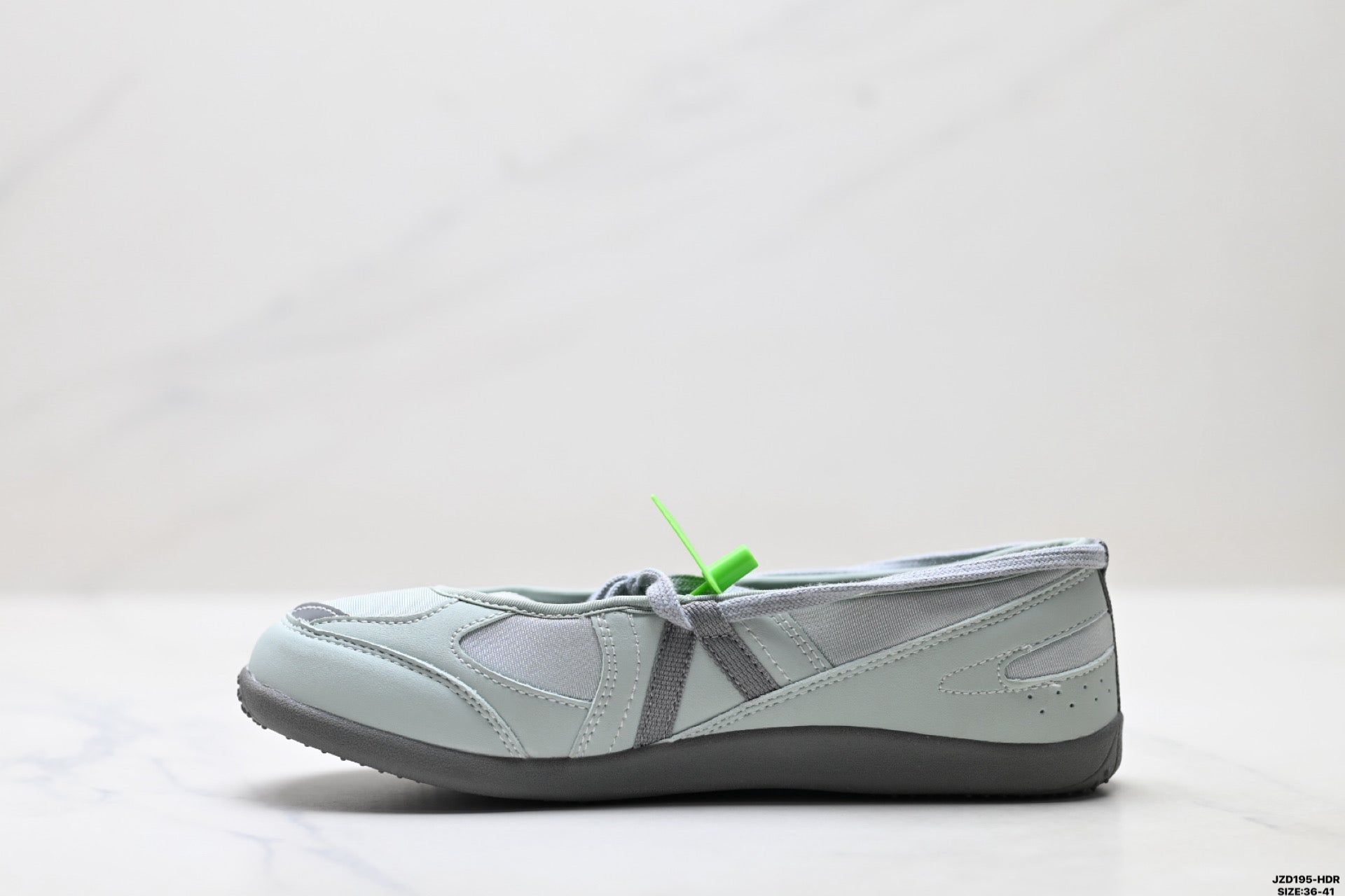 New Balance Flat Breeze Mary Jane Shoes - Light Grey