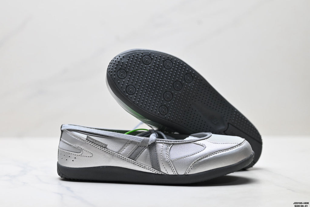 New Balance Flat Breeze Mary Jane Shoes - Grey