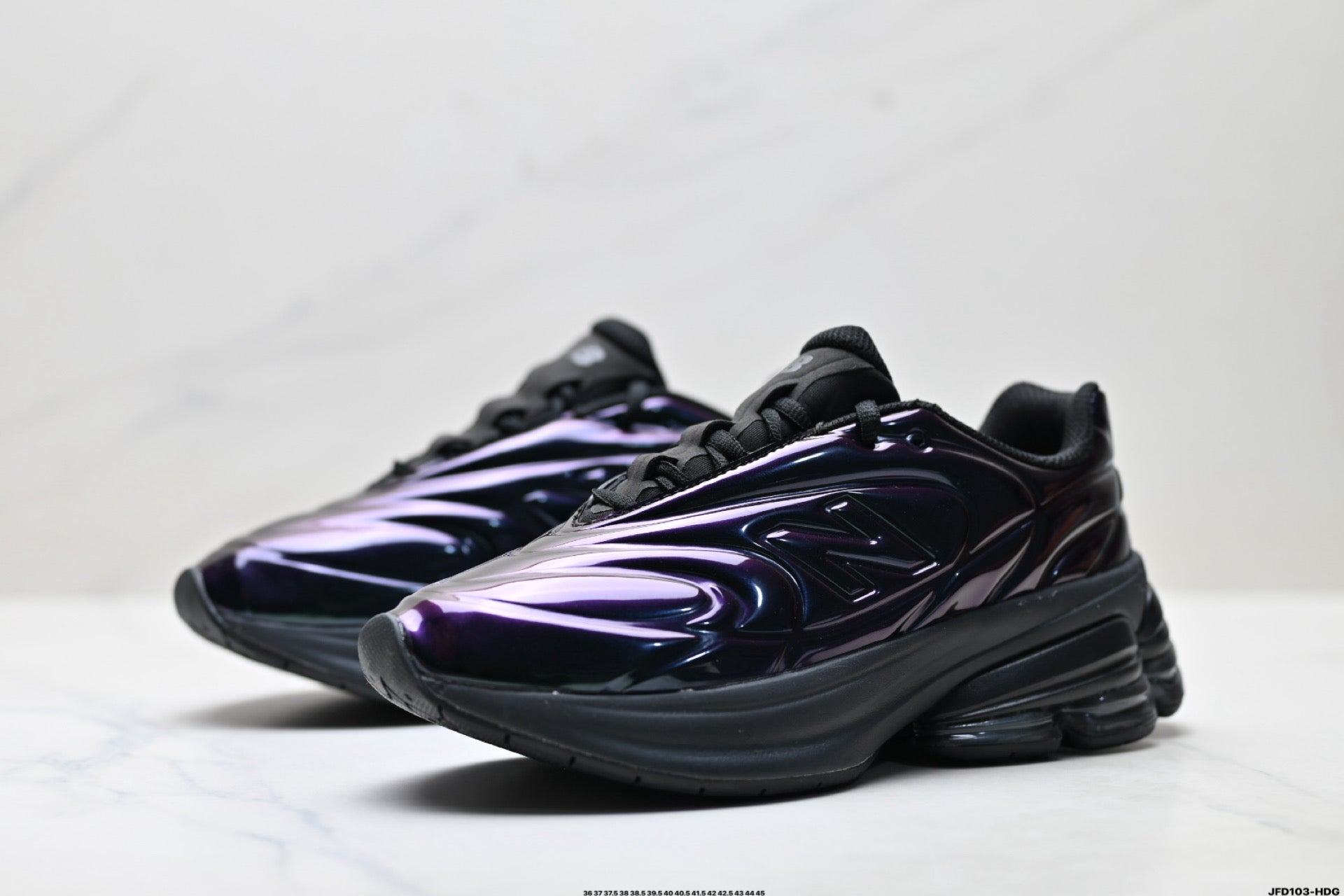 New Balance Lifestyle Running Shoes - Black Purple