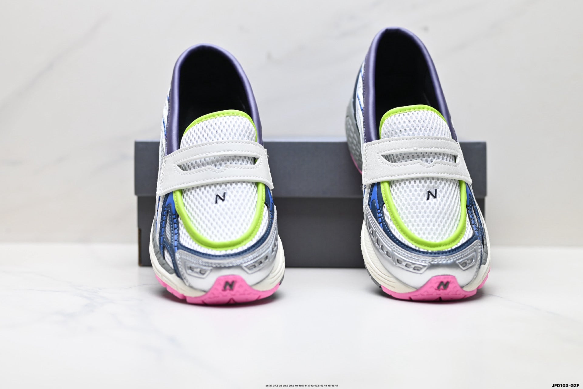 New Balance 1906L Loafers - White Blue