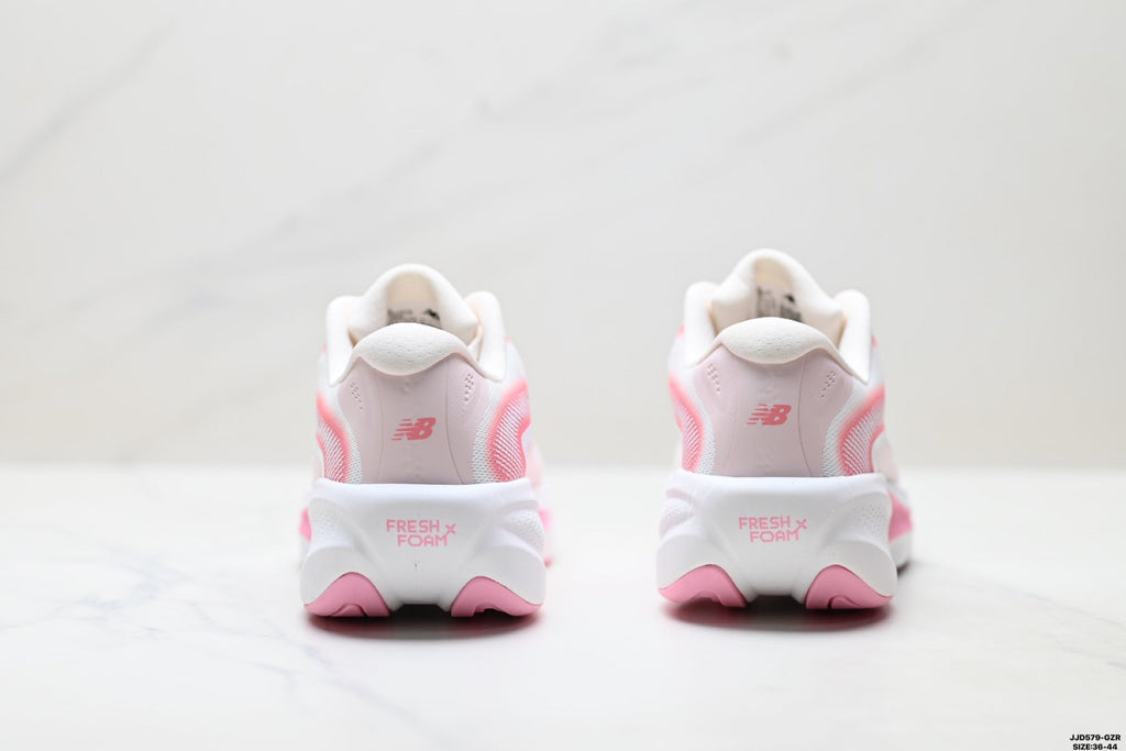 New Balance Lightweight Running Shoes - White Pink