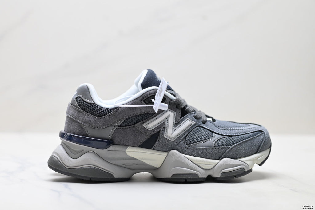New Balance 9060 Retro Lifestyle Sneakers – Grey