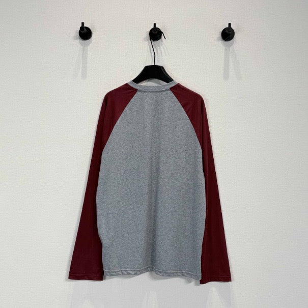 Color-Block Raglan Long-Sleeve T-Shirt