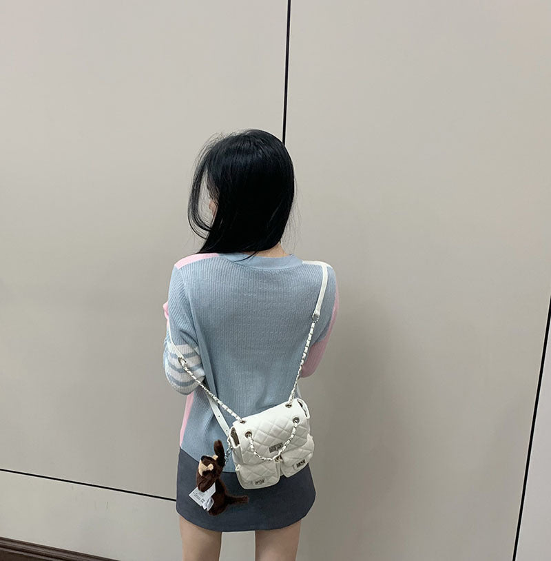 Striped V-neck long sleeves（副本） THOM TREND