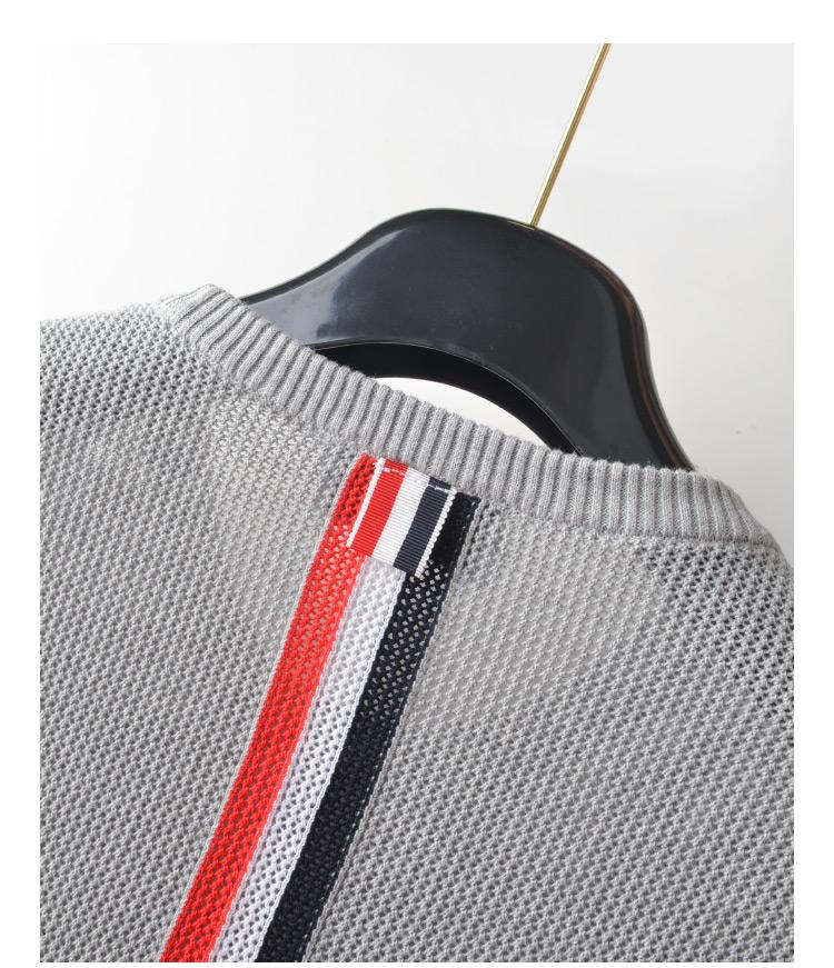 Couple hollow short-sleeved T-shirt THOM TREND