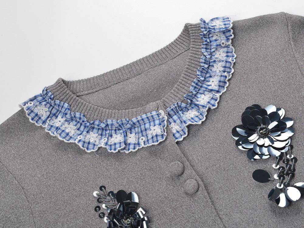 2025SS Bow cuff cardigan THOM TREND