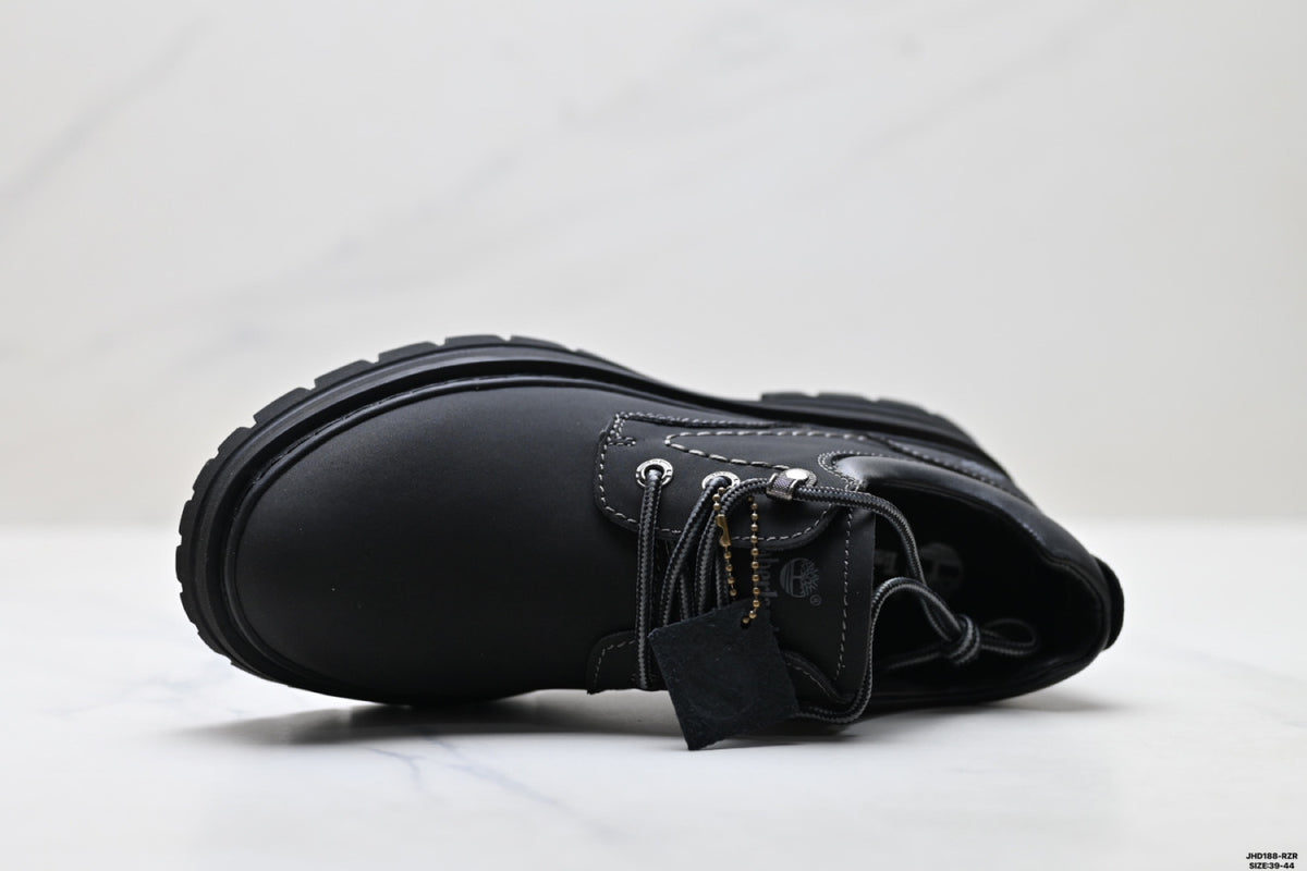 Timberland Black Premium Leather Oxford - detail image 2