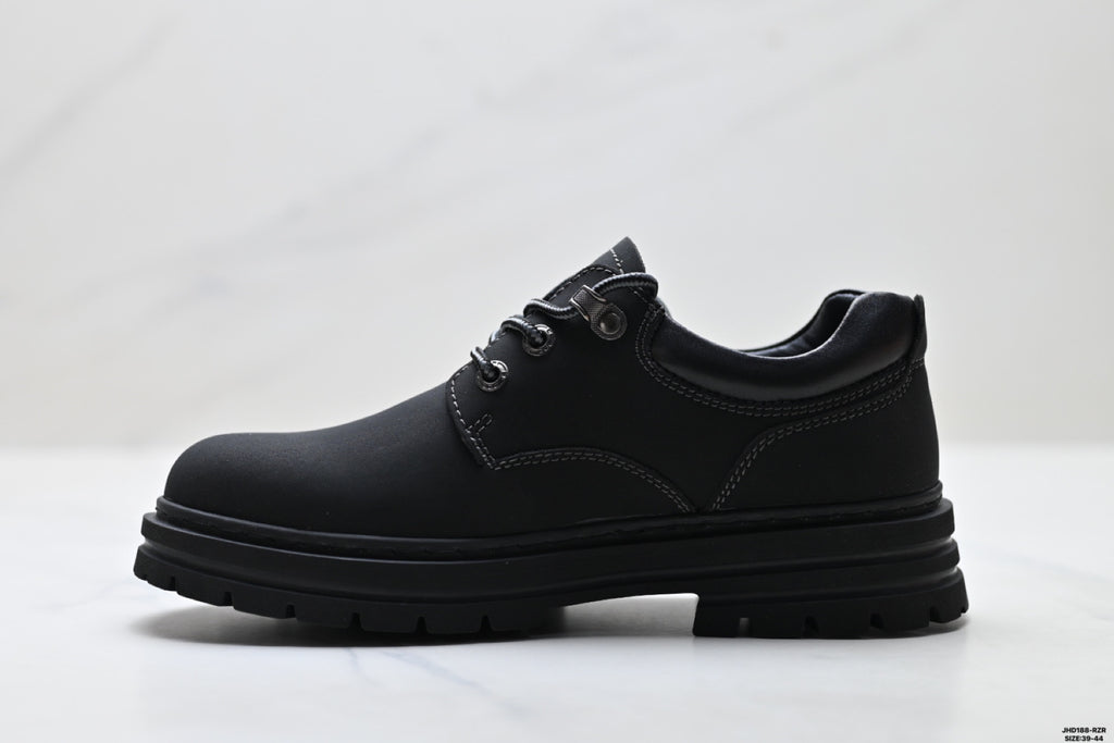 Timberland Black Premium Leather Oxford - detail image 3