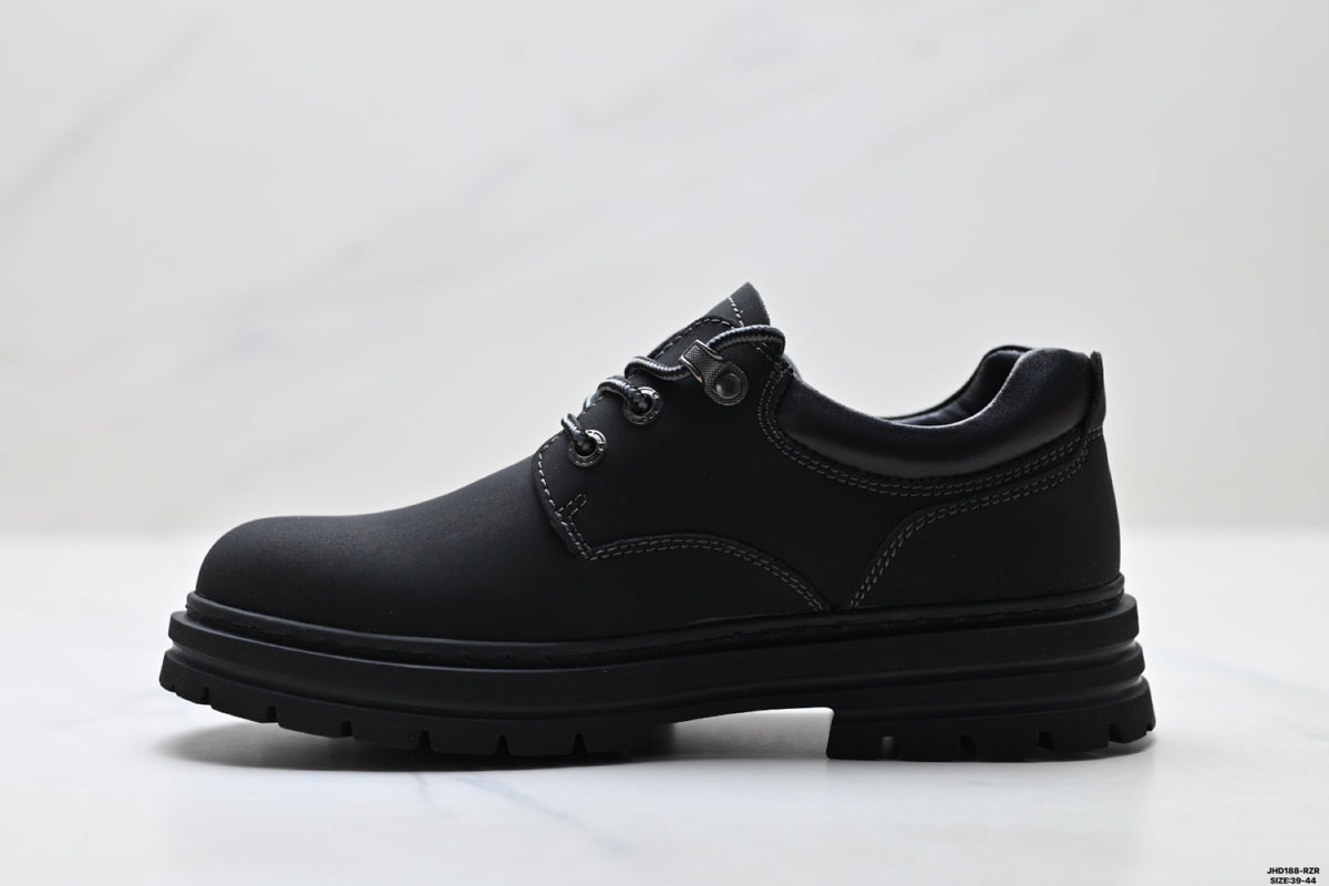 Timberland Black Premium Leather Oxford - detail image 3