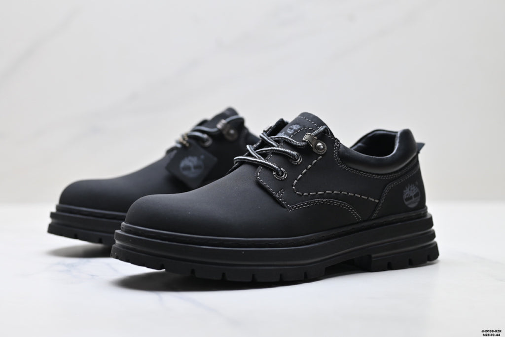 Timberland Black Premium Leather Oxford - detail image 4