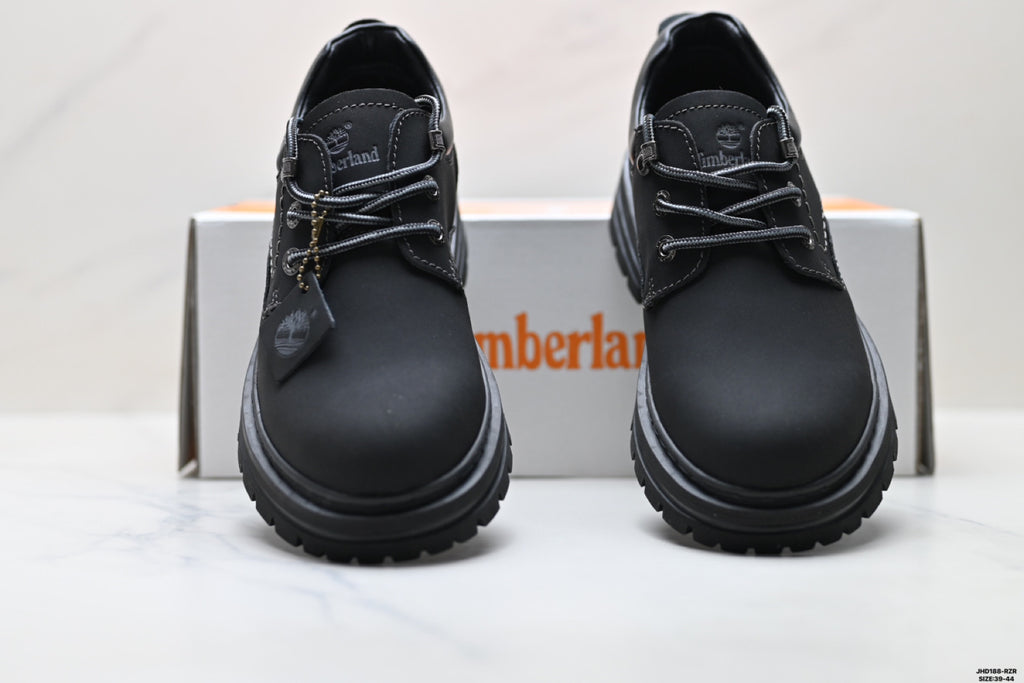 Timberland Black Premium Leather Oxford - detail image 7