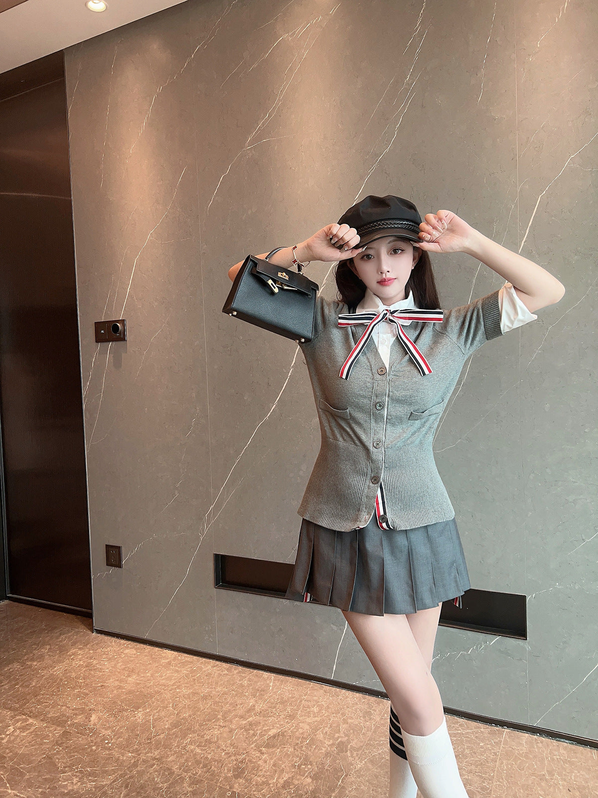 Women's Knitted Wool POLO Shirt（复制） THOM TREND