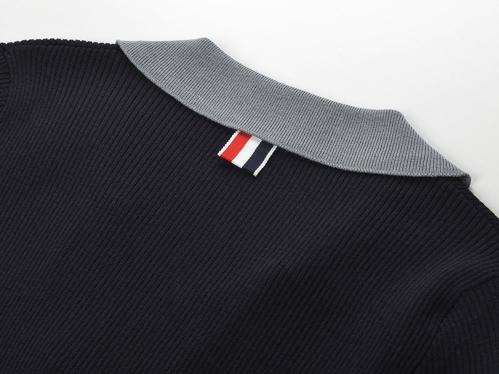 Women Short-sleeved polo shirt THOM TREND