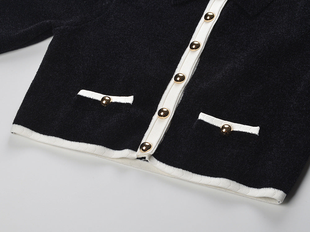 2025SS Short cardigan + dress THOM TREND