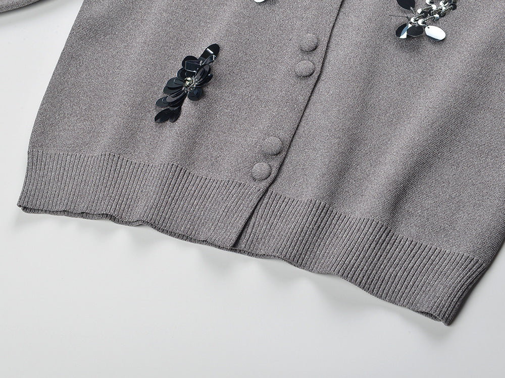 2025SS Bow cuff cardigan THOM TREND