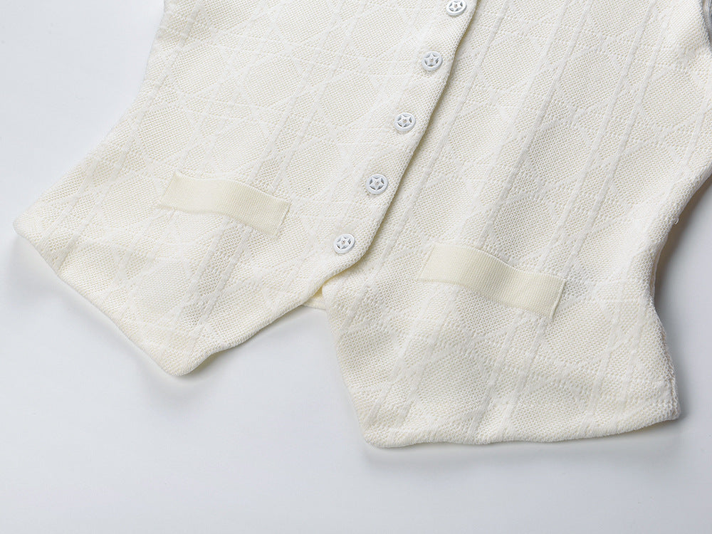 2025SS Women's Vest + trousers set THOM TREND