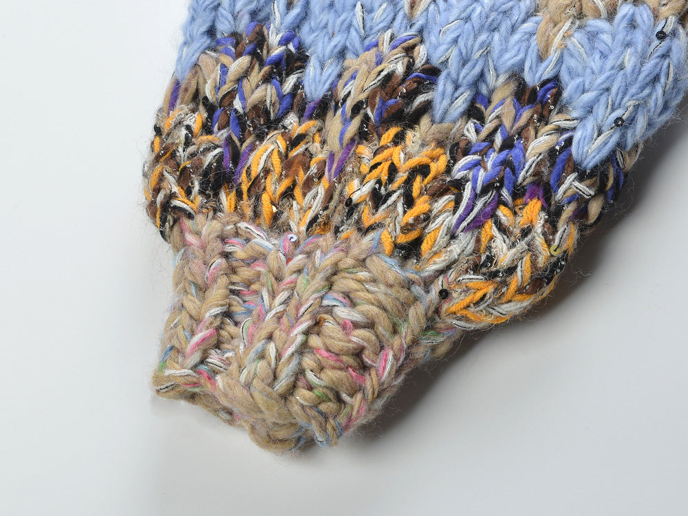 2025SS Chunky knit sweater jacket