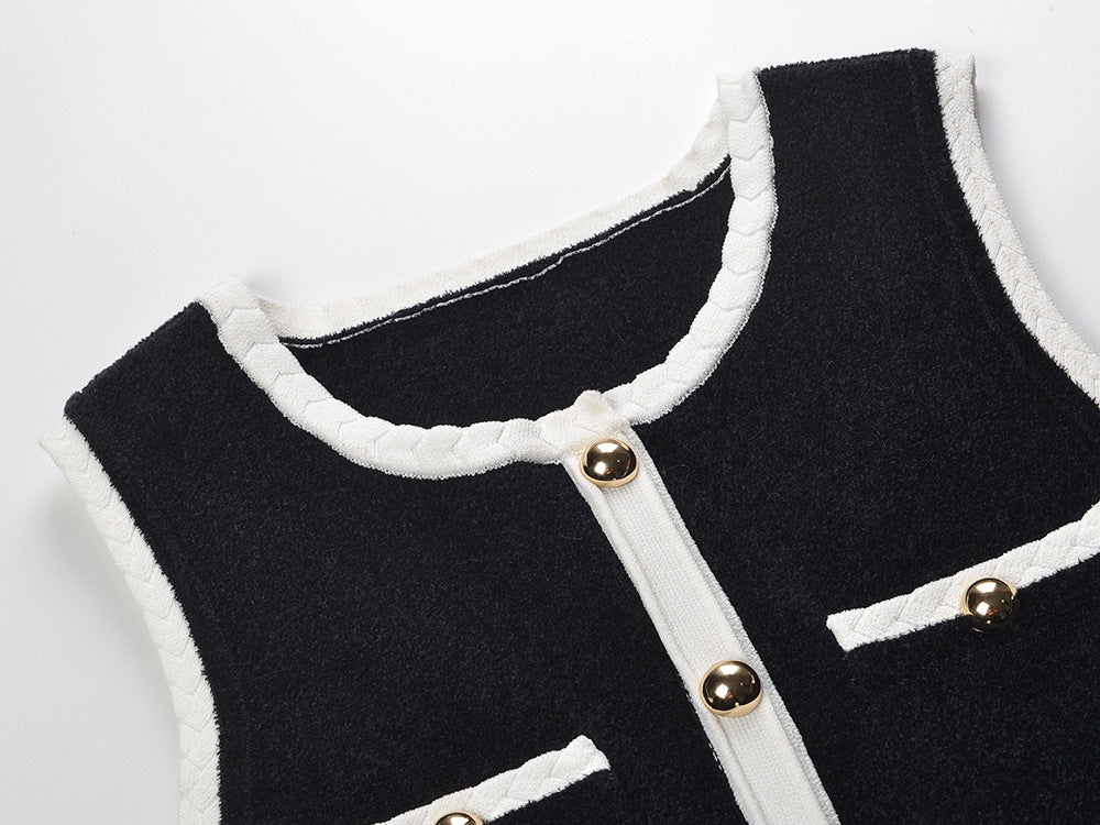 2025SS Short cardigan + dress THOM TREND