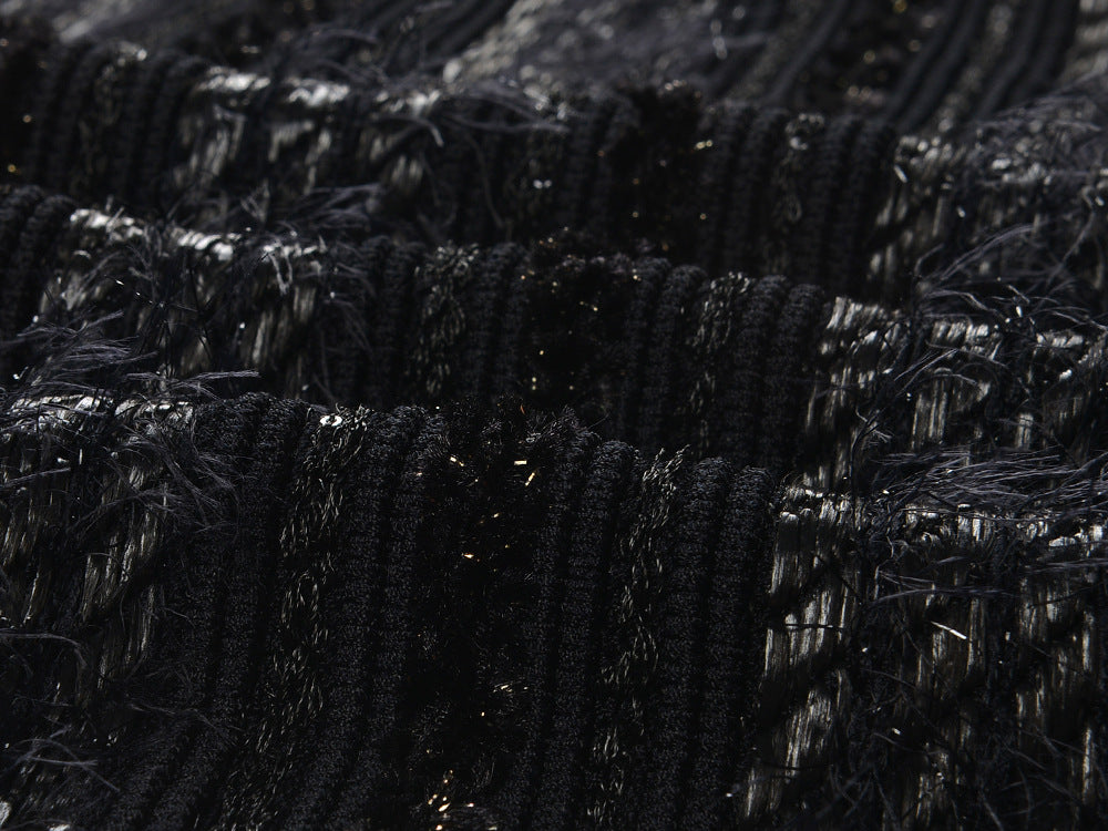 2025SS Tweed halterneck dress THOM TREND